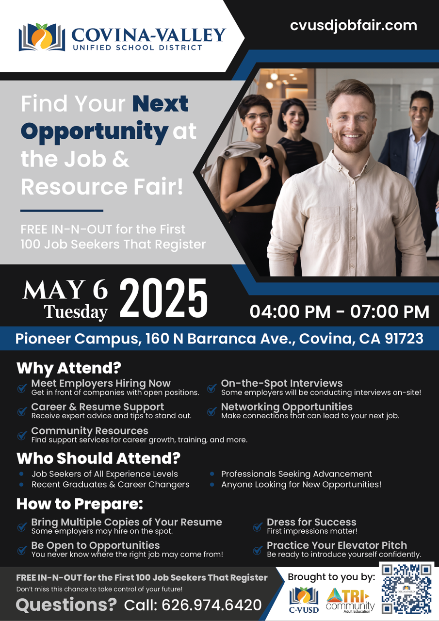  Job fair flier